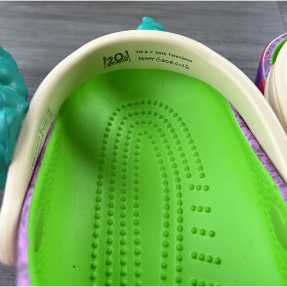 Crocs x The Simpsons Krusty the Clown Men's Classic Clog Size 11 NWT 211107-90H - Picture 6 of 10